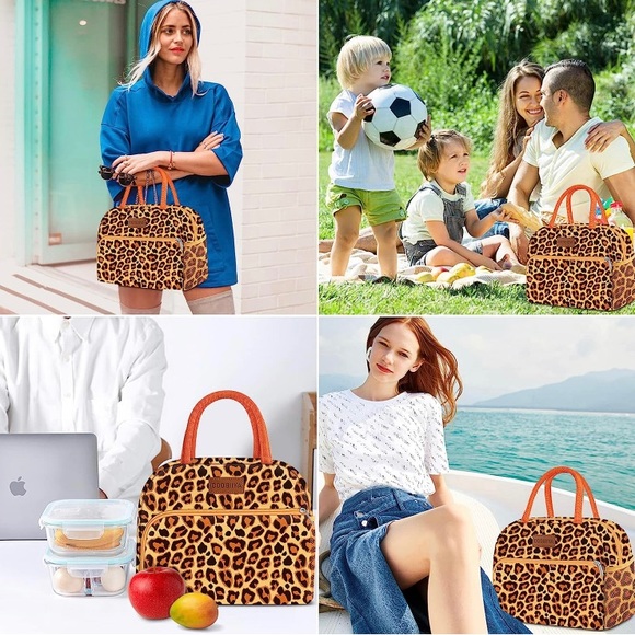 Lunch Bag Women Insulated Lunch Box Tote Cooler - Picture 7 of 7